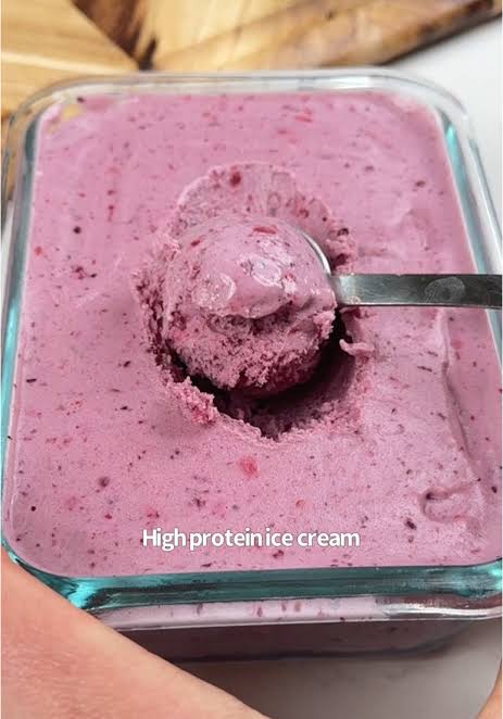 Mixed Berry Ice Cream